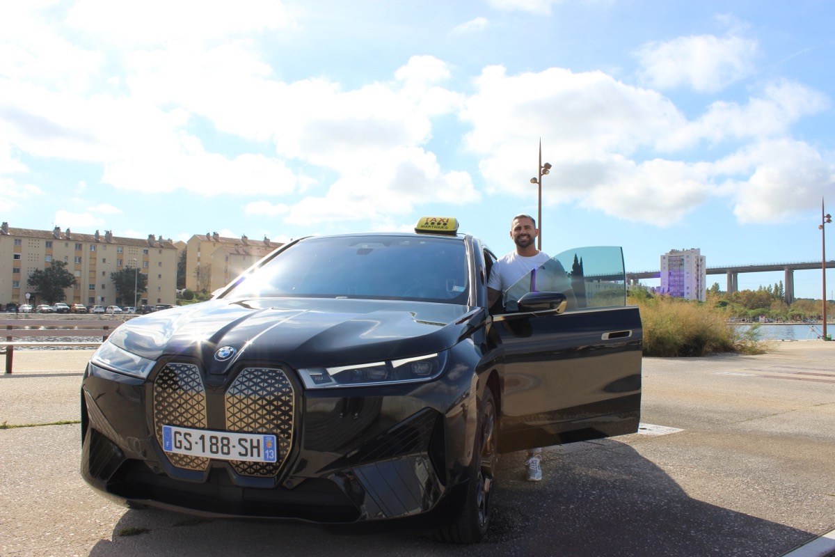 Julien, chauffeur de taxi à Martigues